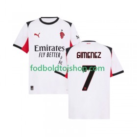 AC Milan Santiago Gimenez 7 Udebane trøje 2025-26 S/S